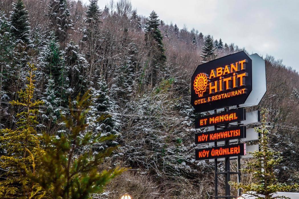 Abant Hitit Otel Restaurant โบลู ภายนอก รูปภาพ